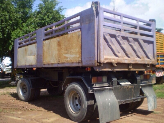 ลูกพ่วง 2 เพลาดั้ม สภาพพร้อมใชังาน