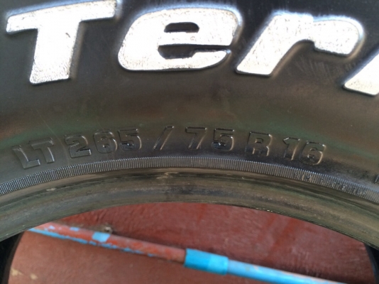 ยาง bf all 265/75/16