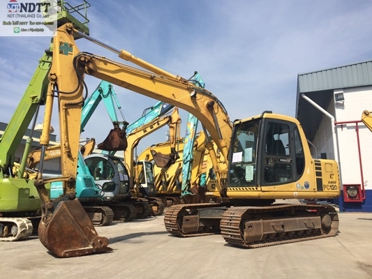 KOMATSU PC120-6E ปี1997 รถเก่าญี่ปุ่นไม่เคยใช้งานในไทยครับ