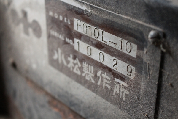 ขาย FORKLIFT KOMATSU FG10 ยก 1 ตัน เก่านอก