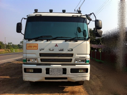 ขายรถสิบล้อ MITSUBISHI FUSO 380แรง พ่วงแม่ลูกดั้มสามมิตร ปี 55