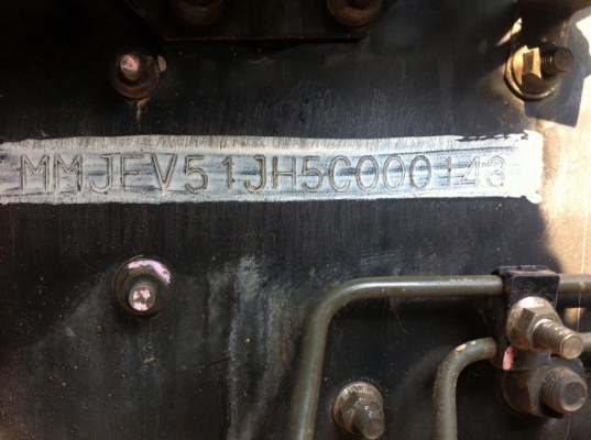 ขายรถสิบล้อ MITSUBISHI FUSO 380แรง พ่วงแม่ลูกดั้มสามมิตร ปี 55