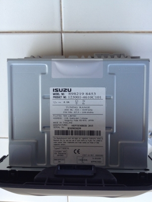 กระจกปรับไฟฟ้า + วิทยุเดิมติดรถ + กระบะท้าย All New Isuzu D-Max ของใหม่ ถอดศูนย์