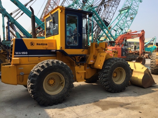 ถึงไทยแล้วครับ Komatsu WA150-1 SN: 30739 ปี 1992 นำเข้าจากญี่ปุ่น