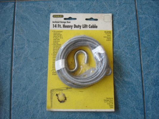 ชุด LAG EYE BOLT 8นิ้ว 6 นิ้ว พร้อมสายเคเบิ้ล STANLEY made in USA ชุด LAG EYE BOLT 8นิ้ว 6 นิ้ว พร้อมสายเคเบิ้ล STANLEY made in USA