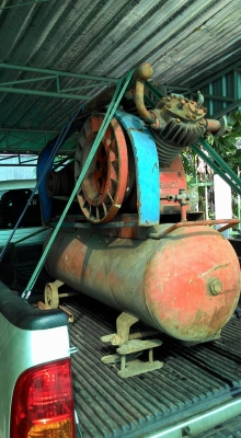 เครื่องปั๊มลม SANCO 300 ลิตร มอเตอร์ 15 แรง สามเฟส