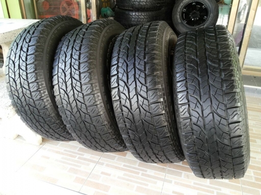 ล้อลาย weds adventure MAD SPOKE HASE SPEC ขอบ 16x8 พร้อมยาง yokohama geolandar a/ts 265/70/16