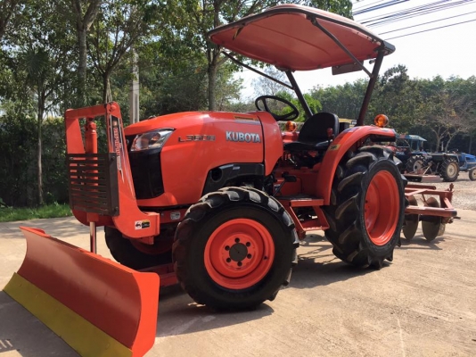 ขายรถไถ Kubota L3608(4WD) พร้อมใบมีดและผานพรวน รถพร้อมใช้งาน