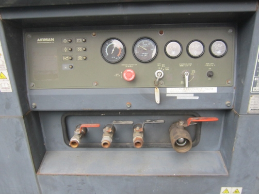 เครื่องปั๊มลม Airman PDS655S (655cfm) นำเข้าจากญี่ปุ่น สนใจโทร. 080-6565422 (หนิง)