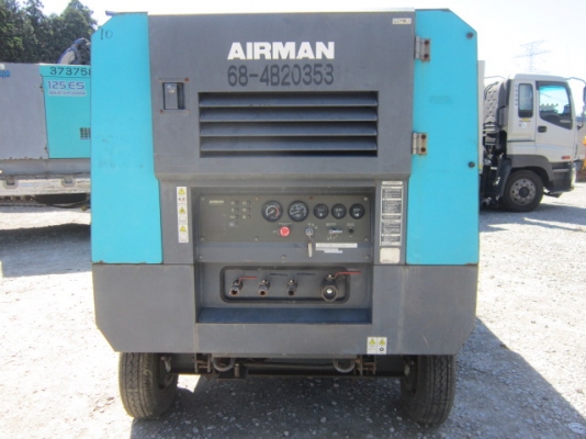 เครื่องปั๊มลม Airman PDS655S (655cfm) นำเข้าจากญี่ปุ่น สนใจโทร. 080-6565422 (หนิง)