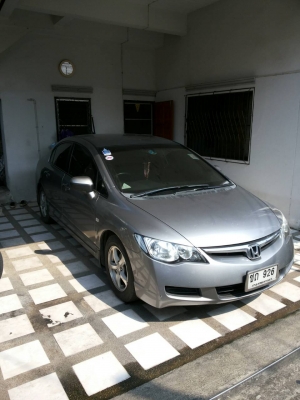 รถบ้าน HONDA CIVIC I-VTEC 1.8CC. AUTO ปี07  วิ่ง 7 หมื่นกม. ไลน์ไอดี autobot107