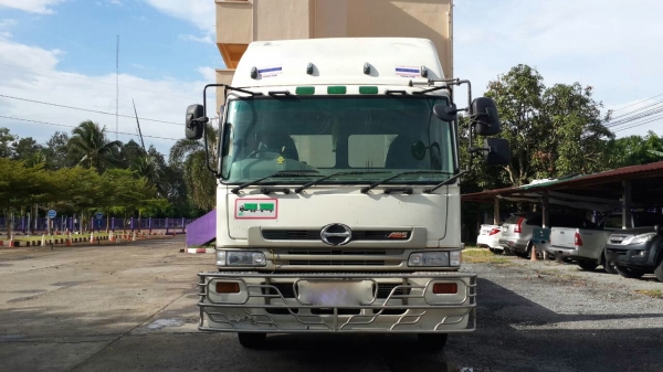 รถฮีโน่ 12 ล้อ ( เปอร์เฟีย. ) ท้ายลาด 320 แรงม้า. ปี 52.    สนใจติดต่อ  081 - 6079515