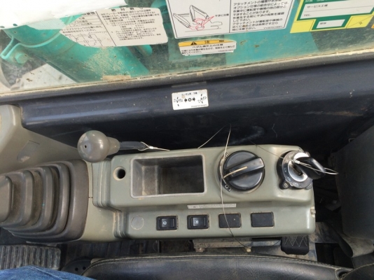 ถึงไทยแล้ว SK135SR-1ES SN: YY04-07213 ปี 2005 มีใบมีดดันดิน ไลน์หัวเจาะ นำเข้าจากญี่ปุ่น