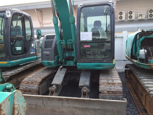 ถึงไทยแล้ว SK135SR-1ES SN: YY04-07213 ปี 2005 มีใบมีดดันดิน ไลน์หัวเจาะ นำเข้าจากญี่ปุ่น