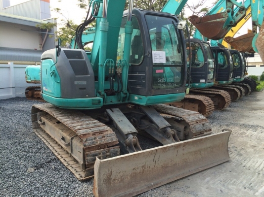 ถึงไทยแล้ว SK135SR-1ES SN: YY04-07213 ปี 2005 มีใบมีดดันดิน ไลน์หัวเจาะ นำเข้าจากญี่ปุ่น