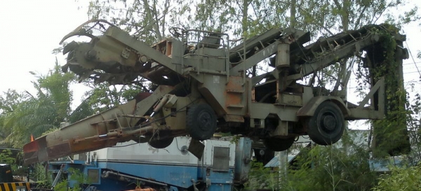 รถเก็บกาก SAKAI ขายตามสภาพครับ