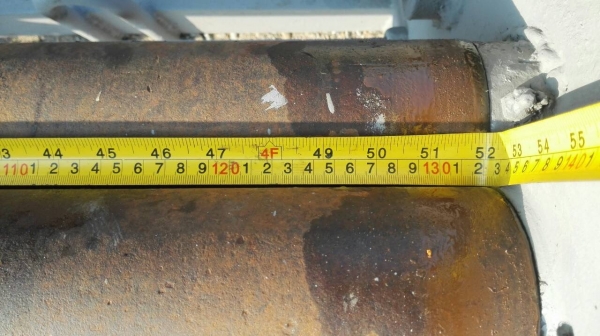 ====== Sold Out!! ======  เครื่องม้วน 4 ฟุต ม้วนหนา 6 มิล เพลาตัน ลูกกลิ้งโต 4" ไฟ 380V. สภาพสวยพร้อมใช้งาน