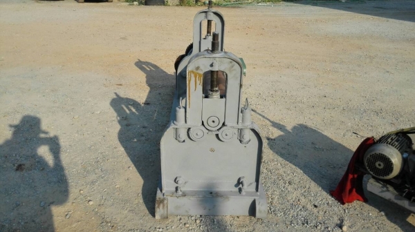 ====== Sold Out!! ======  เครื่องม้วน 4 ฟุต ม้วนหนา 6 มิล เพลาตัน ลูกกลิ้งโต 4" ไฟ 380V. สภาพสวยพร้อมใช้งาน