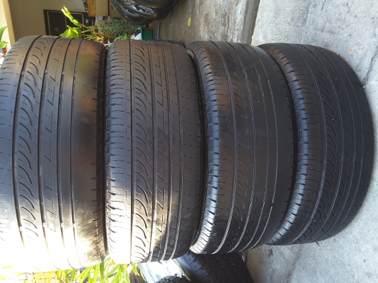 ล้อขอบ 17 5รู 114 พร้อมยางชุดล่ะ 6900