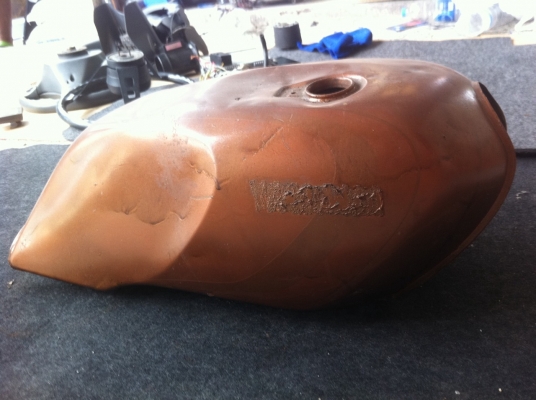 ถังน้ำมัน Yamaha XJ750