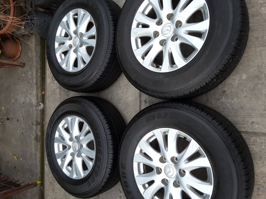 ล้อ MAZDA ขอบ 17 พร้อมยาง 265 65 17 ปี 13  ชุดล่ะ 7800