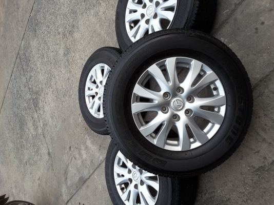 ล้อ MAZDA ขอบ 17 พร้อมยาง 265 65 17 ปี 13  ชุดล่ะ 7800