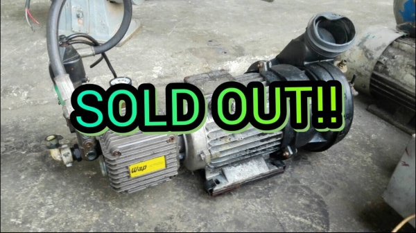 ====== Sold Out!! ======  ปั้มฉีดน้ำแรงดันสูง WAP แรงดัน 200 BAR. ใช้ไฟ 380V. สภาพสวยพร้อมใช้งาน.