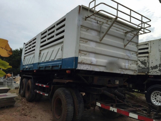 รถอีซูซุ 10 ล้อดั้ม FXZ  320 แรงม้า. ปี 51.  ( ขาย แม่ , ลูก )    สนใจติดต่อ  081 - 6079515