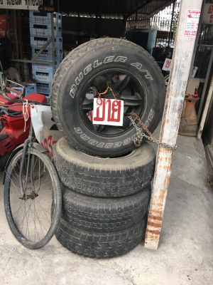 ขายแม็ก isuzu เล็บเหยี่ยวแท้พร้อมยาง 4 ล้อ