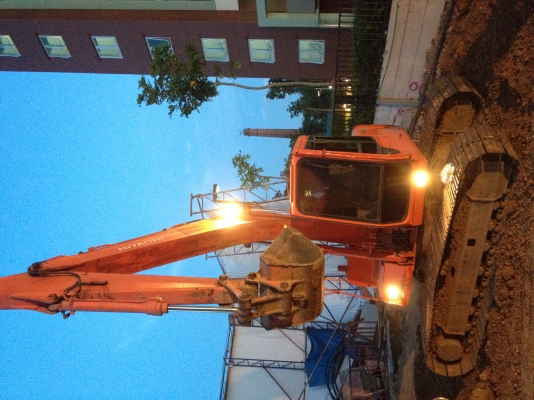 ขายถูกรถแบคโฮ Hitachi Ex 120-2 รถชั่วโมงการทำงานน้อย