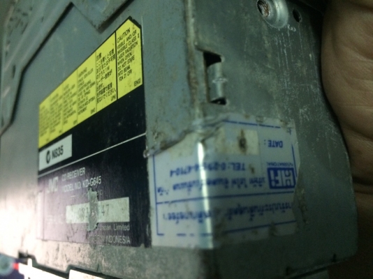 JVC KD-G645 USB MP3 CD AUX FMคลื่นไทย ปรีเอ้า2ชุด ไม่เคยแกะเครื่อง เครื่องศูนย์ไทย มือ2