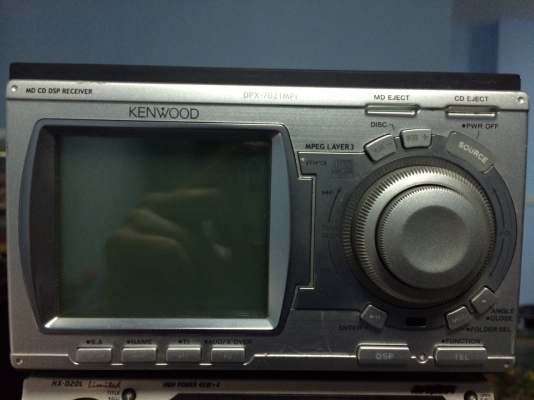 KENWOOD DPX-7021MP1 MP3 CD AUX ปรีเอ้า2ชุด คุมกล่องCD หน้าจอไฟฟ้า กราฟฟิก ไฟเปลื่ยนสีได้เยอะ ลูกเล่นอีกมากมาย มือ2 ญี่ปุ่น