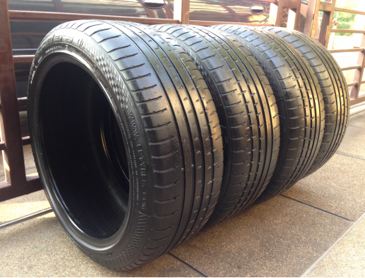 ยาง Achilles 225 45 18 ปี12 ดอกเต็ม ไม่มีปะ ราคาไม่แพง