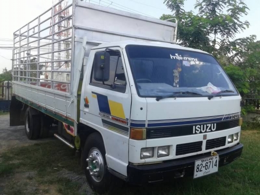 ขายรถบรรทุกหกล้อ Isuzu NPR59PU5 เครื่อง 115 แรง ปี 37 ช่วงยาว 5 เมตร เกียร์สั้น