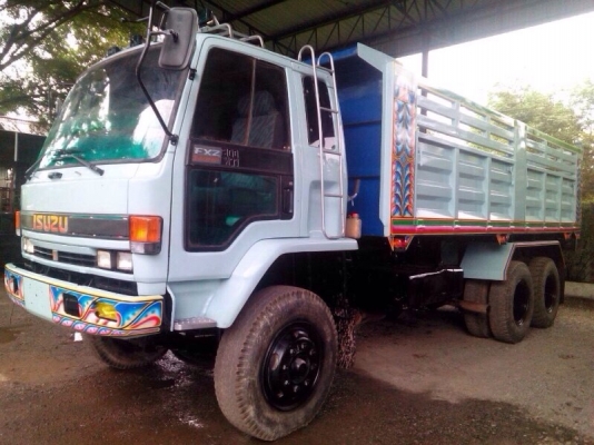 ขายรถบรรทุกสิบล้อดัมพ์ Isuzu FXZ23NFY เครื่อง 6SD1- 240 แรง ปี 48 ยางใหม่ ทะเบียนพร้อม