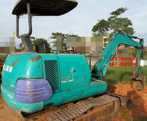 ขายรถแบคโฮ Komatsu pc 20-7