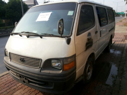 ขายเหมา รถตู้ TOYOTA (  2 คัน ) ปี 99 มือเดียว เครื่องดีเซล 5 แอล สุดคุ้ม 1.39 แสน