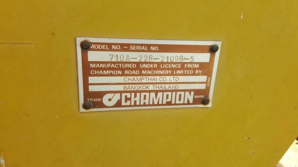 ขายตามสภาพ รถเกรด CHAMPION 710A เกียร์พัง เอกสารเล่มทะเบียนครบ ขายตามสภาพ รถเกรด CHAMPION 710A เกียร์พัง เอกสารเล่มทะเบียนครบ