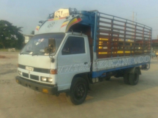 รถบรรทุก ISUZU กระบะพื้นเหล็กคอก ความยาว5เมตร