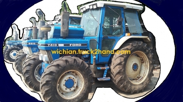 ขายแล้ว รถไถฟอร์ด 7410 II เครื่องลายNH เทอร์โบ 102แรงม้า ท่อไอดีโต ปั้มเหลี่ยม คานคาราโร่ เกียร์ข้าง รถสวยๆครับ