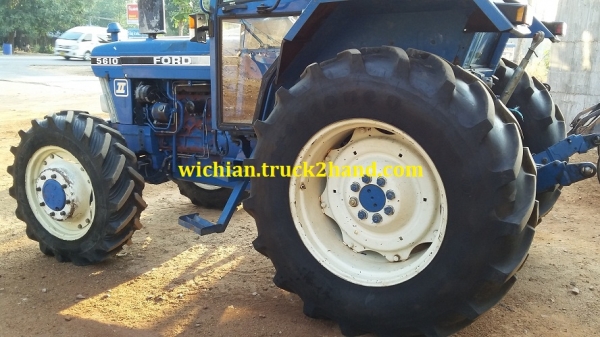 ขายแล้วขอบคุณพี่วาสนา บ้านคา ราชบุรี รถไถฟอร์ด 5610 II เครื่องลาย ท่อไอดีโต ปั้มเหลี่ยม เกียร์คอตาราง ราคาไม่แพง รถสวย