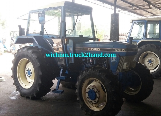 ขายแล้วขอบคุณพี่วาสนา บ้านคา ราชบุรี รถไถฟอร์ด 5610 II เครื่องลาย ท่อไอดีโต ปั้มเหลี่ยม เกียร์คอตาราง ราคาไม่แพง รถสวย