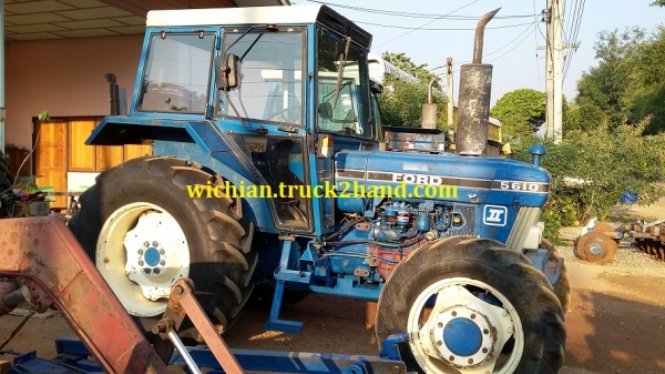 ขายแล้วขอบคุณพี่วาสนา บ้านคา ราชบุรี รถไถฟอร์ด 5610 II เครื่องลาย ท่อไอดีโต ปั้มเหลี่ยม เกียร์คอตาราง ราคาไม่แพง รถสวย