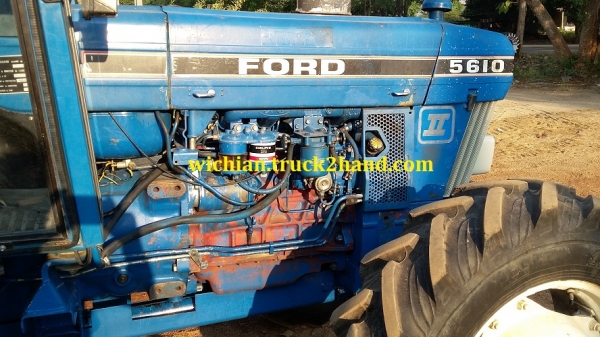 ขายแล้วขอบคุณพี่วาสนา บ้านคา ราชบุรี รถไถฟอร์ด 5610 II เครื่องลาย ท่อไอดีโต ปั้มเหลี่ยม เกียร์คอตาราง ราคาไม่แพง รถสวย