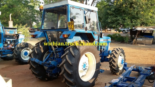 ขายแล้วขอบคุณพี่วาสนา บ้านคา ราชบุรี รถไถฟอร์ด 5610 II เครื่องลาย ท่อไอดีโต ปั้มเหลี่ยม เกียร์คอตาราง ราคาไม่แพง รถสวย