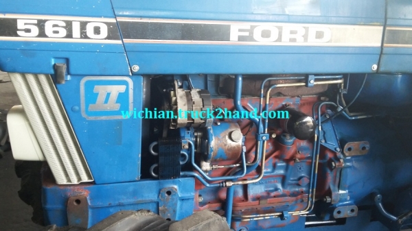 ขายแล้วขอบคุณพี่วาสนา บ้านคา ราชบุรี รถไถฟอร์ด 5610 II เครื่องลาย ท่อไอดีโต ปั้มเหลี่ยม เกียร์คอตาราง ราคาไม่แพง รถสวย