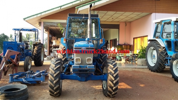 ขายแล้วขอบคุณพี่วาสนา บ้านคา ราชบุรี รถไถฟอร์ด 5610 II เครื่องลาย ท่อไอดีโต ปั้มเหลี่ยม เกียร์คอตาราง ราคาไม่แพง รถสวย