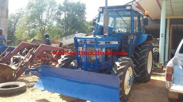 ขายแล้วขอบคุณพี่วาสนา บ้านคา ราชบุรี รถไถฟอร์ด 5610 II เครื่องลาย ท่อไอดีโต ปั้มเหลี่ยม เกียร์คอตาราง ราคาไม่แพง รถสวย