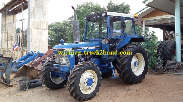 ขายแล้วขอบคุณพี่วาสนา บ้านคา ราชบุรี รถไถฟอร์ด 5610 II เครื่องลาย ท่อไอดีโต ปั้มเหลี่ยม เกียร์คอตาราง ราคาไม่แพง รถสวย