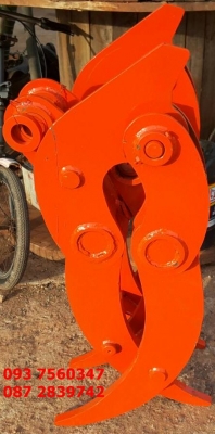 ขายหัวคีบไม้ ใช้สำหรับรถแบคโฮ